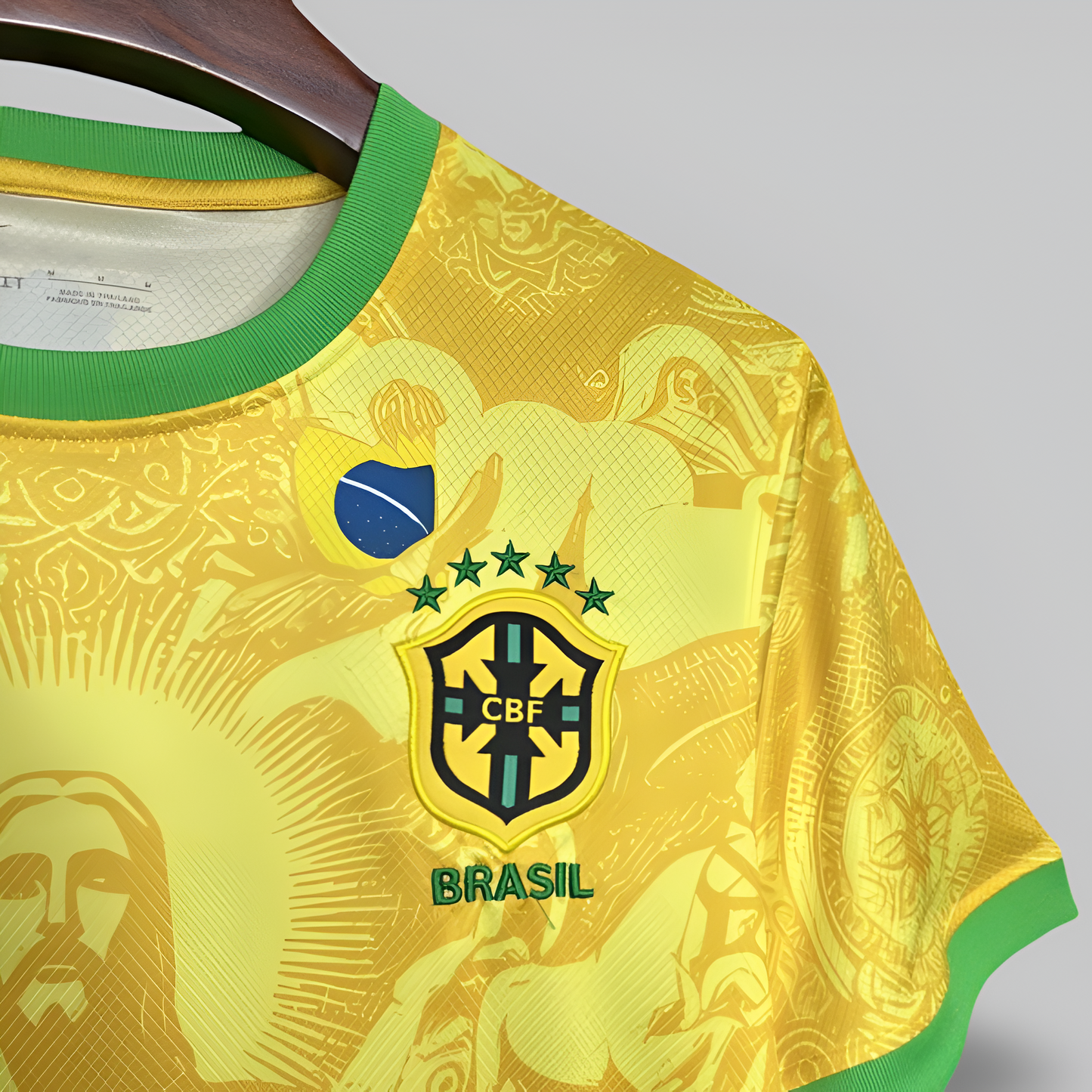 Brazil 25/26 "Jesus" Gold Premium Kit
