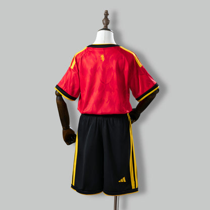 Belgium 2026 World Cup Home Kit Kids