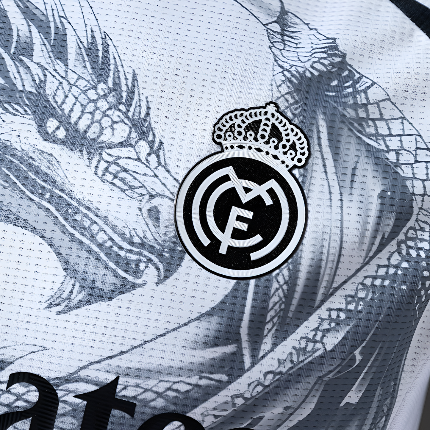 Real Madrid 25/26 "Silver Dragon" Player Version Premium Kit