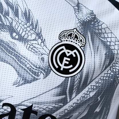 Real Madrid 25/26 "Silver Dragon" Player Version Premium Kit