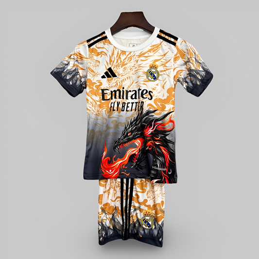 Real Madrid 25/26 "Dragon Storm" Premium Kids Kit