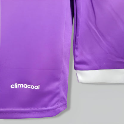 Real Madrid 2016-2017 Away Purple Long Sleeve Kit