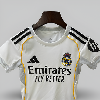 Real Madrid 25/26 Home Kids Kit