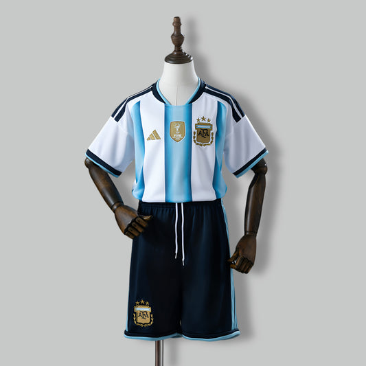 Argentina 2026 World Cup Home Kit Kids