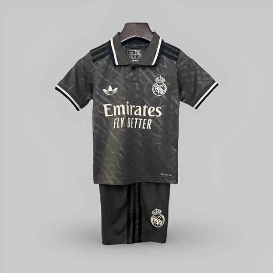 Real Madrid 24/25 Third Away Kids Kit