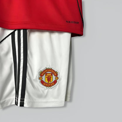 Manchester United 25/26 Home Kids Kit