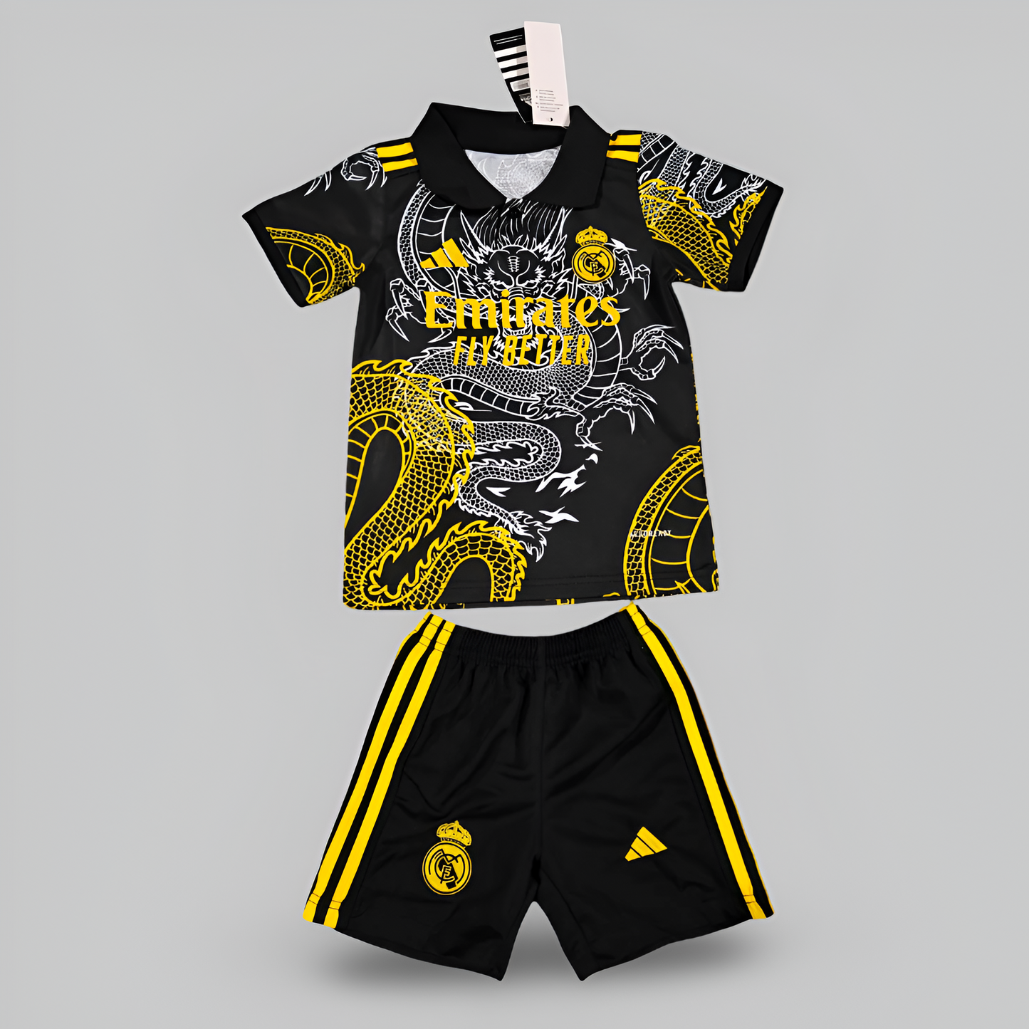 Real Madrid 25/26 "Golden Dragon" Premium Kids Kit