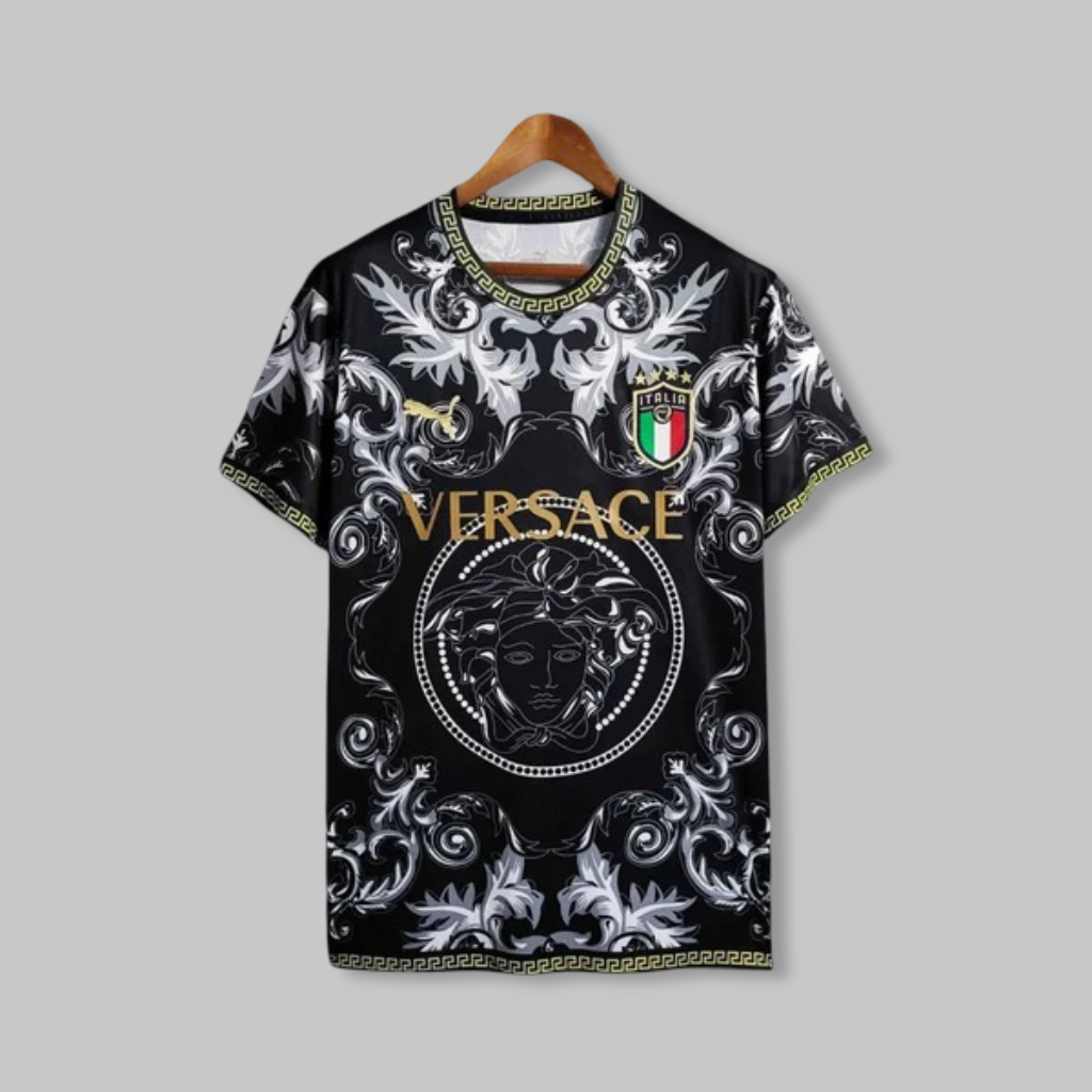 Italy 25/26 "Versace" Black Premium Kit