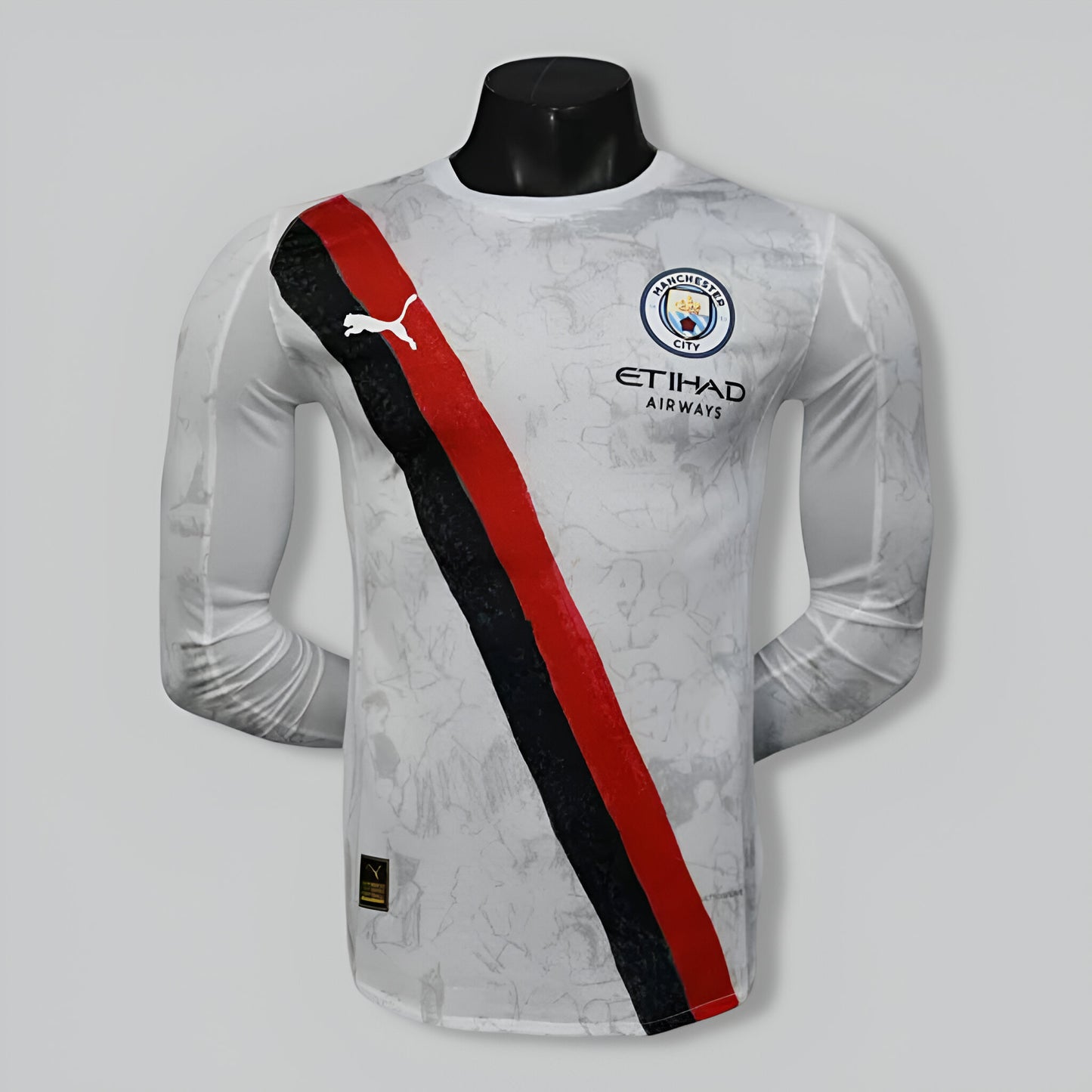 Manchester City 25/26 Away Player Edition Long Sleeve Kit