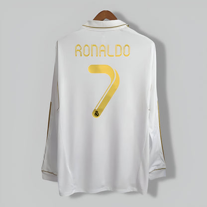 Real Madrid 2011-2012 Home Long Sleeve
