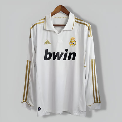 Real Madrid 2011-2012 Home Long Sleeve