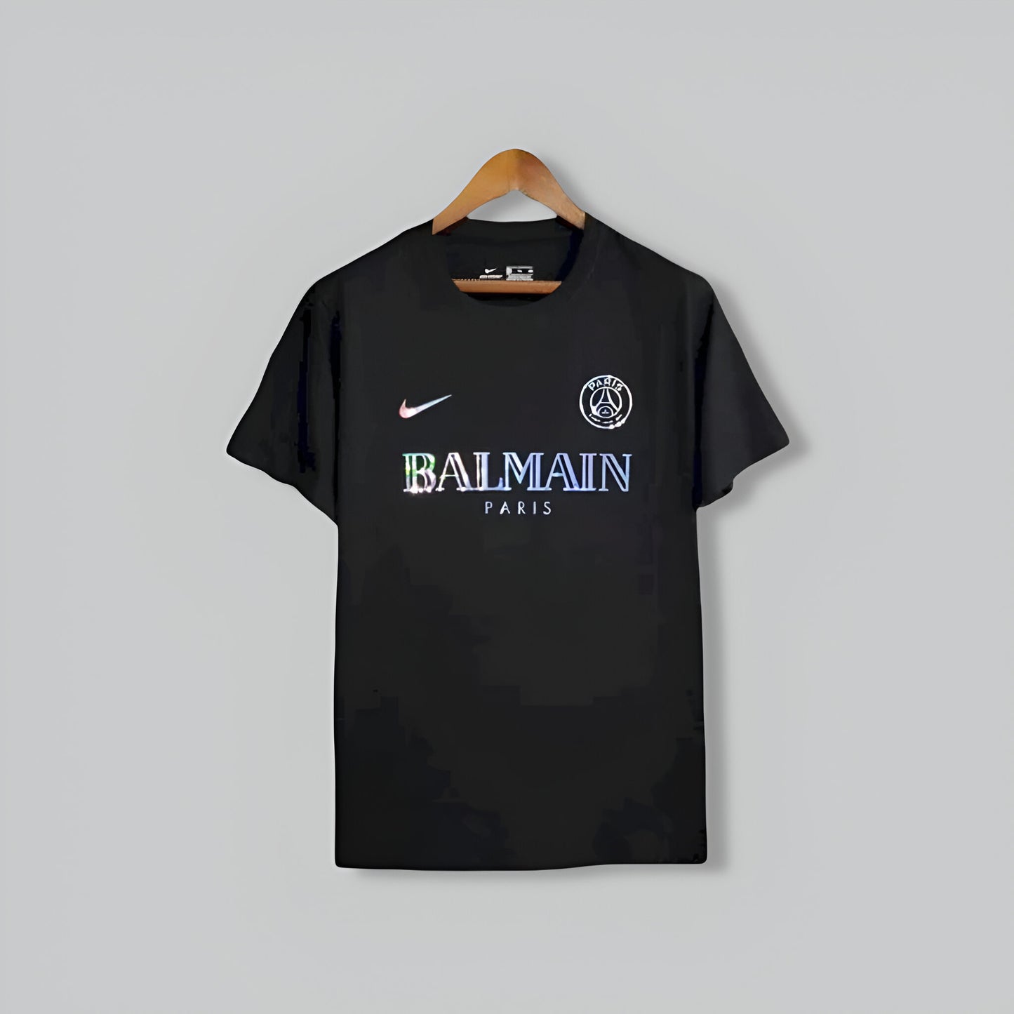 PSG 25/26 x Balmain "Black" Premium Kit