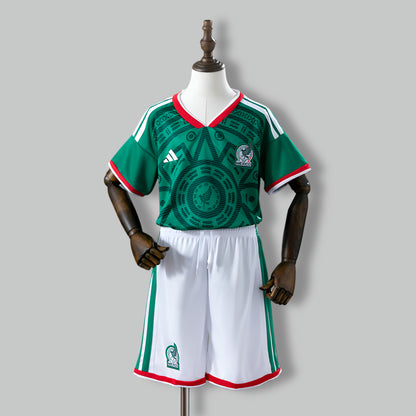 Mexico 2026 World Cup Home Kit Kids