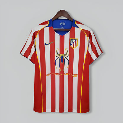 Atletico Madrid 2004-2005 Home Retro Kit