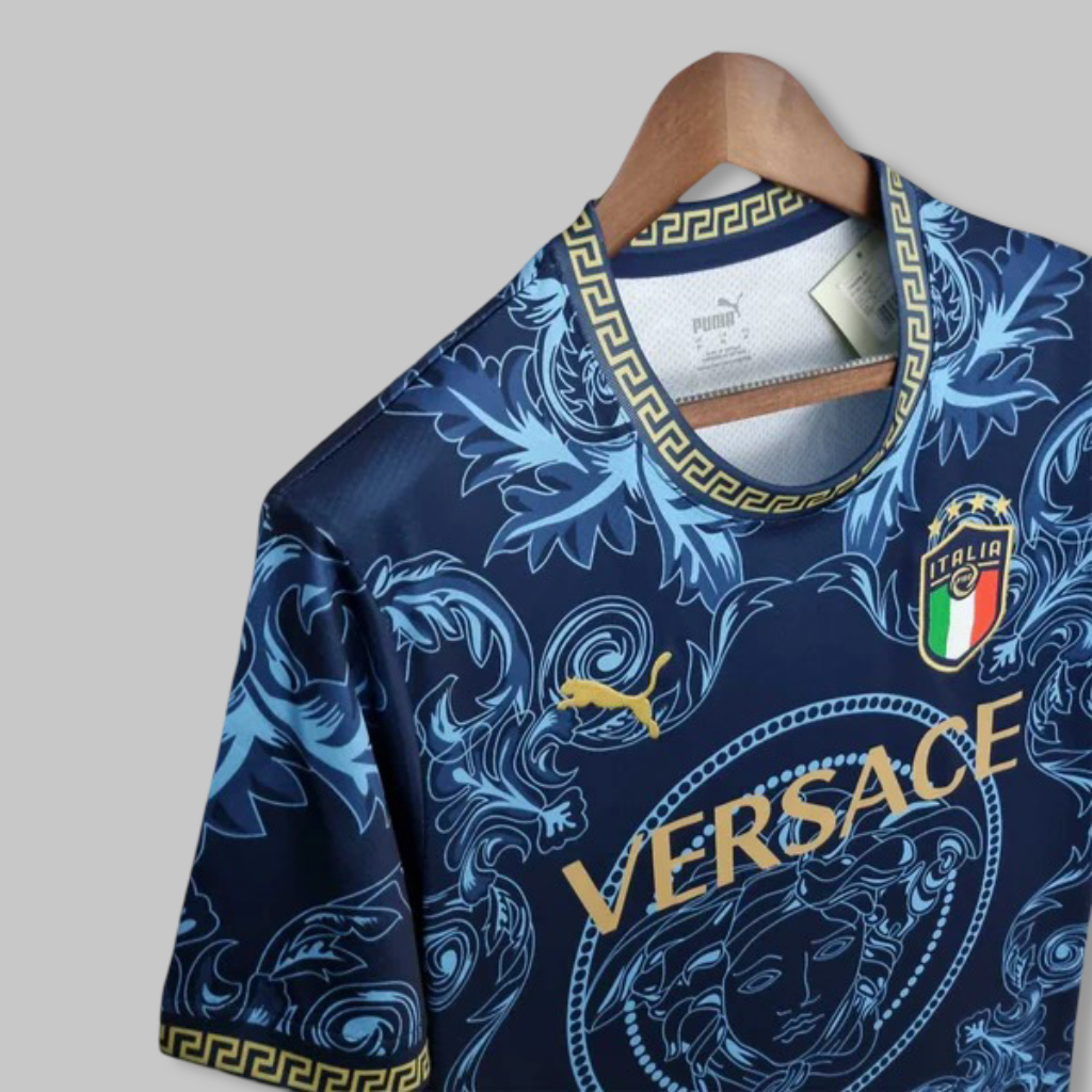 Italy 25/26 "Versace" Blue Premium Kit