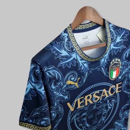 Italy 25/26 "Versace" Blue Premium Kit