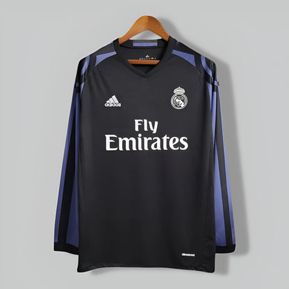 Real Madrid 2016-2017 Third Away Long Sleeve
