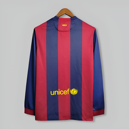 Barcelona 2014-2015 Home Long Sleeve Kit