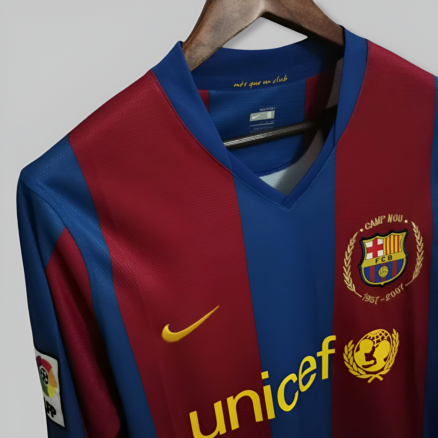Barcelona 20007-2008 Home Long Sleeve Kit