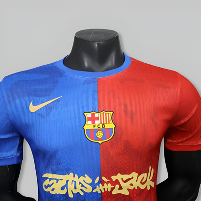 Barcelona 25/26 "Graffiti" Player Version Premium Kit