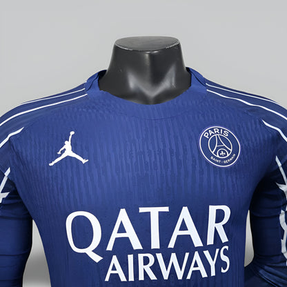 PSG 24/25 Second Away Player Edition Long Sleeve Kit