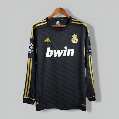 Real Madrid 2011-2012 Away Black Long Sleeve