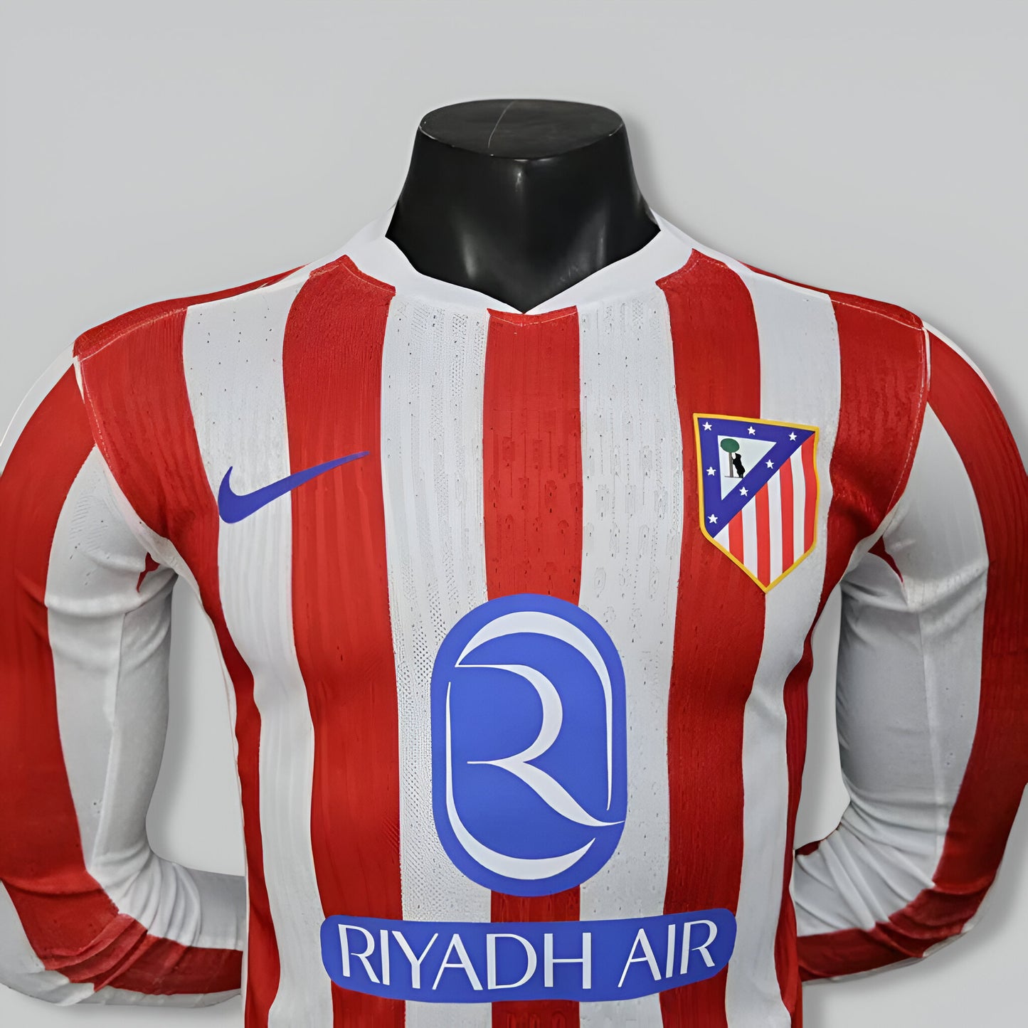Atletico Madrid 25/26 Home Player Edition Long Sleeve Kit