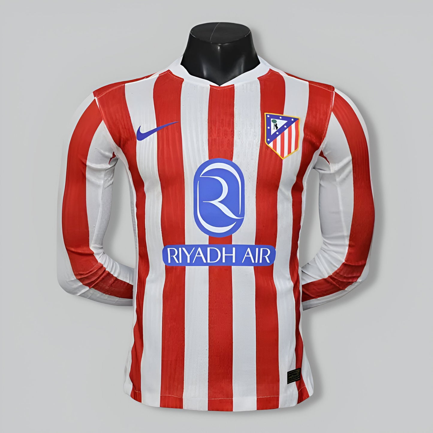 Atletico Madrid 25/26 Home Player Edition Long Sleeve Kit