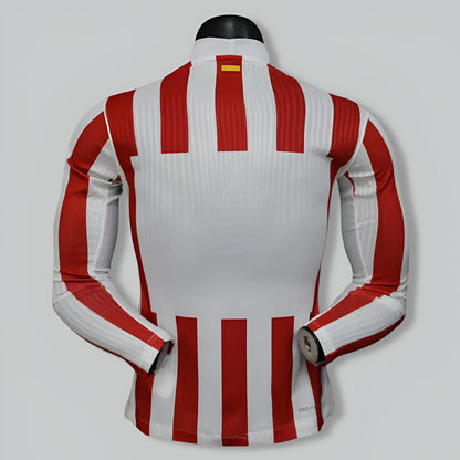 Atletico Madrid 25/26 Home Player Edition Long Sleeve Kit