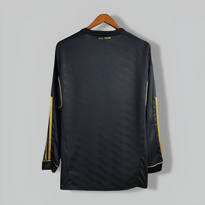 Real Madrid 2011-2012 Away Black Long Sleeve