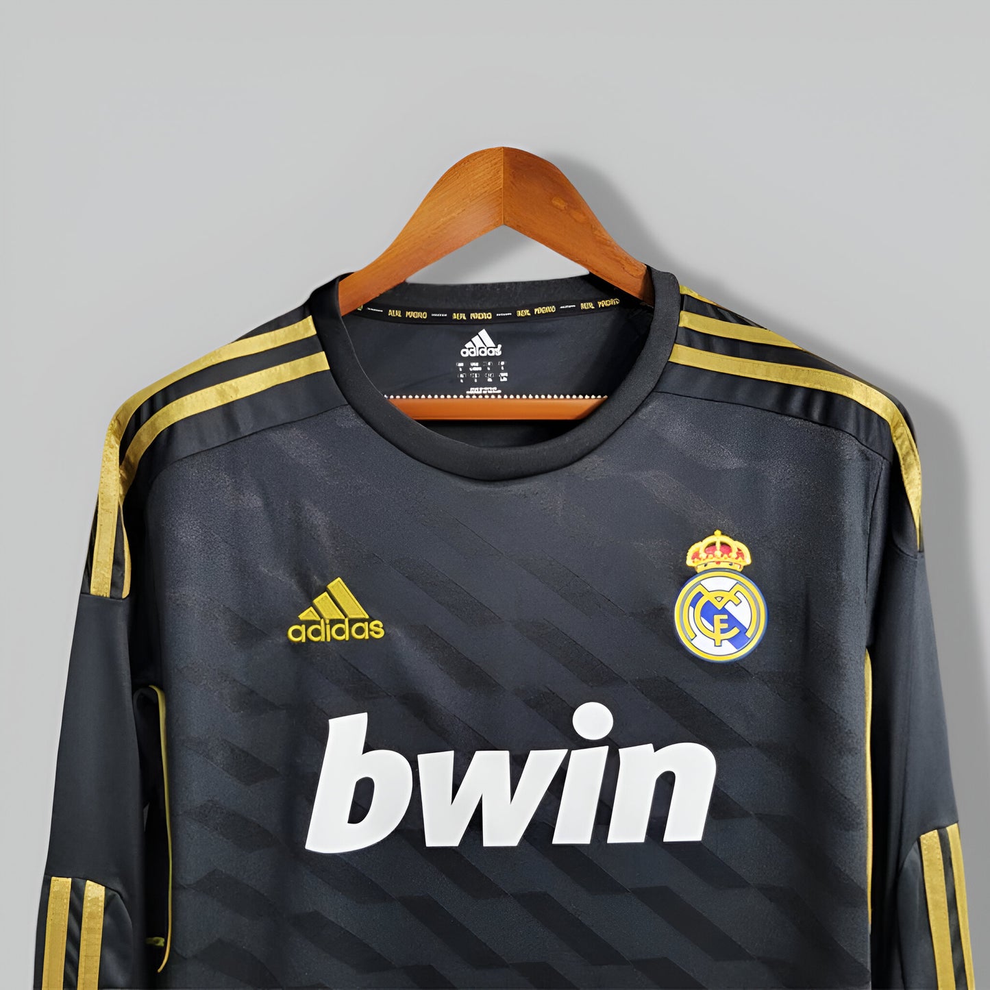 Real Madrid 2011-2012 Away Black Long Sleeve