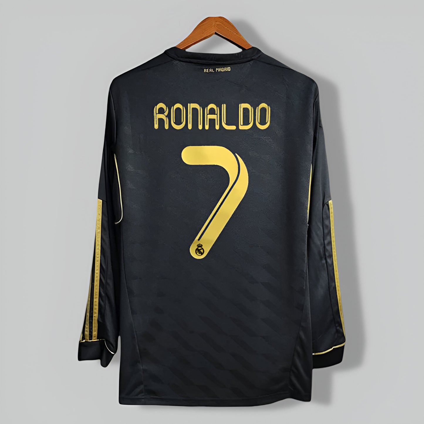 Real Madrid 2011-2012 Away Black Long Sleeve
