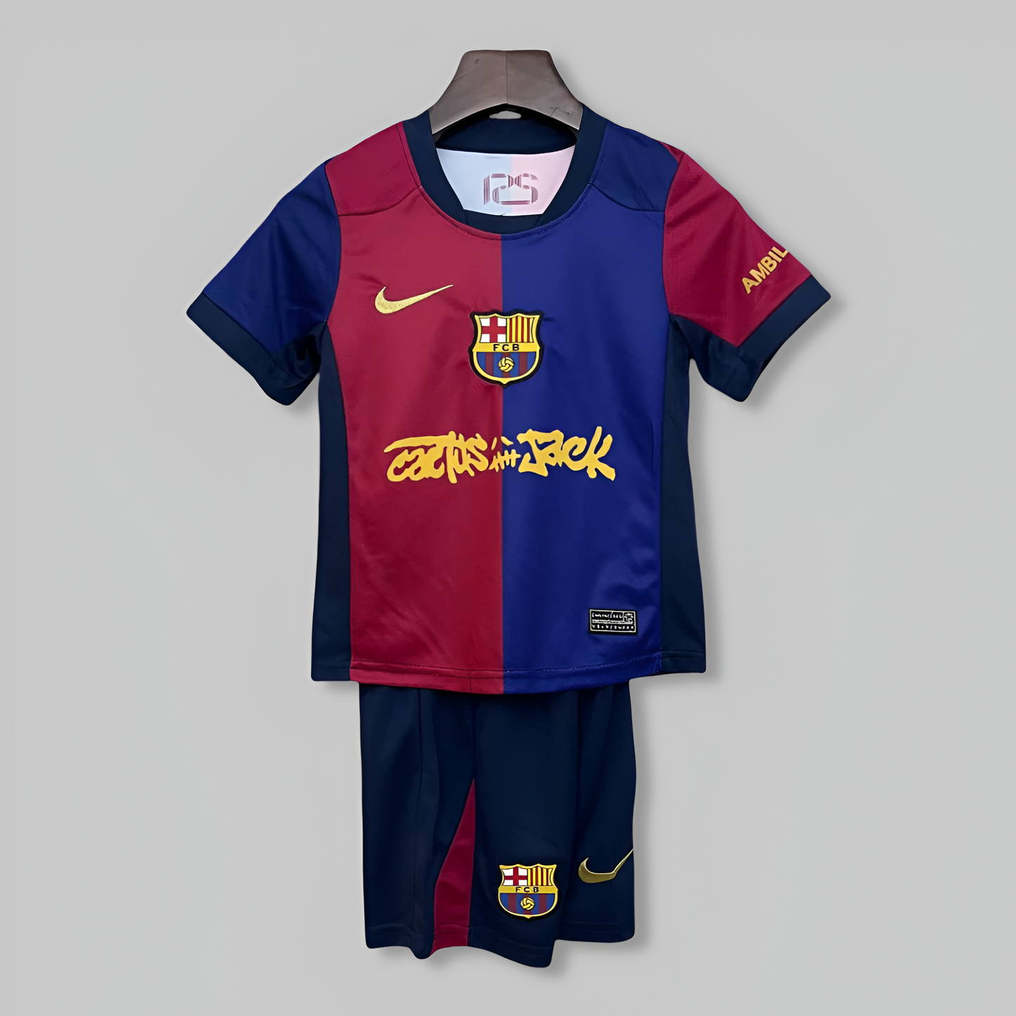 Barcelona 25/26 x Travis Scott Home Kids Kit