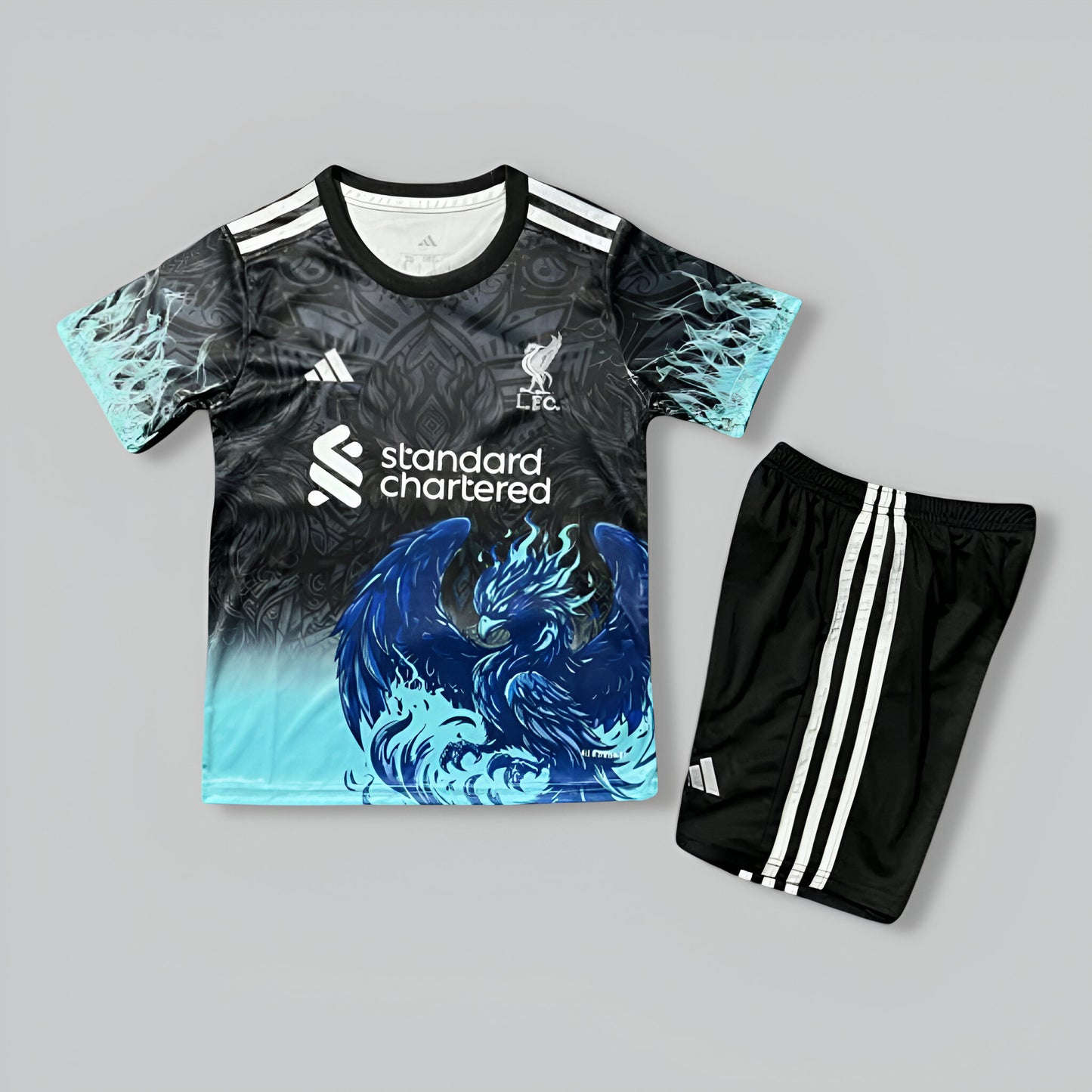 Liverpool 25/26 "Blue Phoenix" Premium Kids Kit