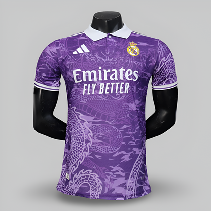 Real Madrid 25/26 "Royal Dragon" Player Version Premium Kit