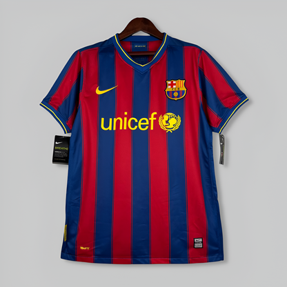 Barcelona 2009-2010 Retro Home Kit