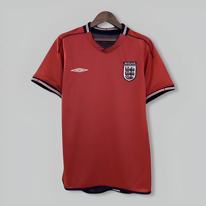 England 2002 Away Retro Kit
