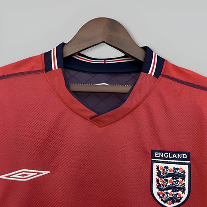 England 2002 Away Retro Kit