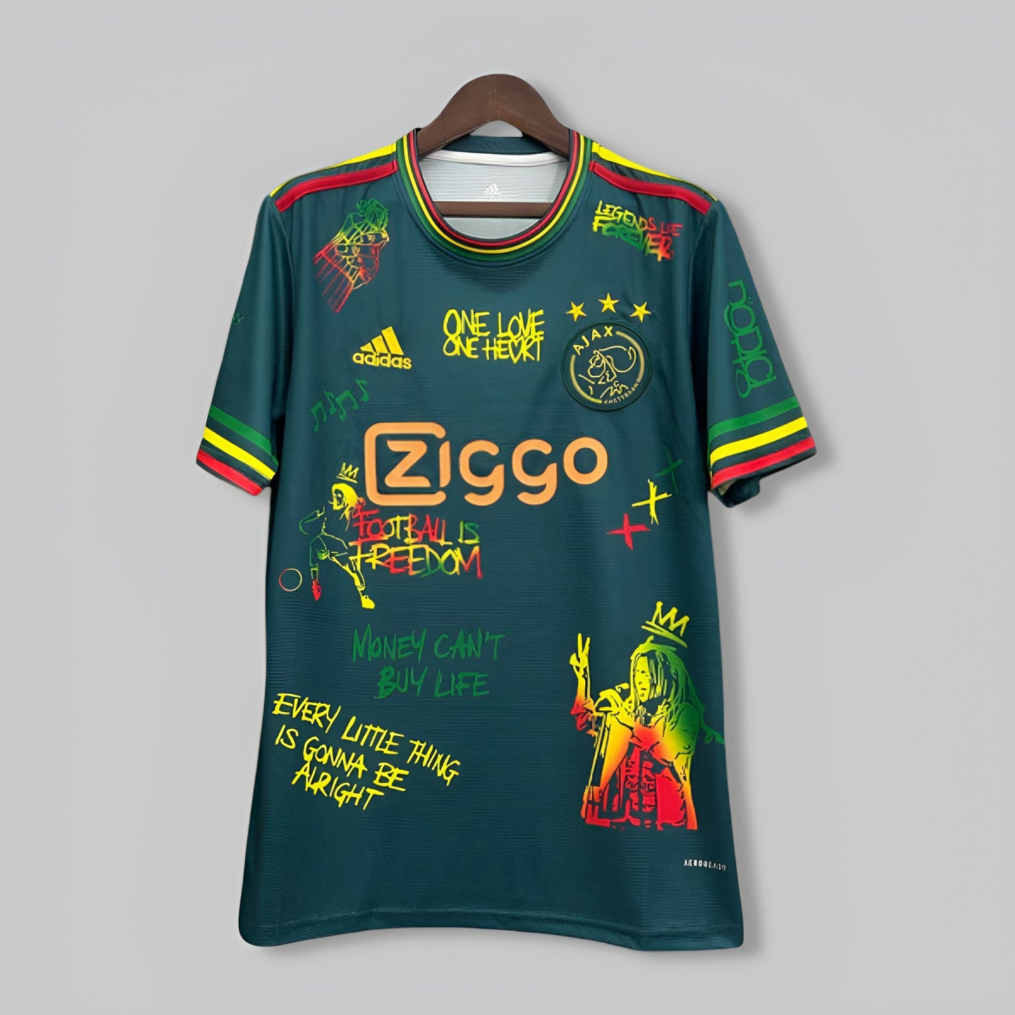 Ajax 25/26 x Bob Marley "Green" Premium Kit
