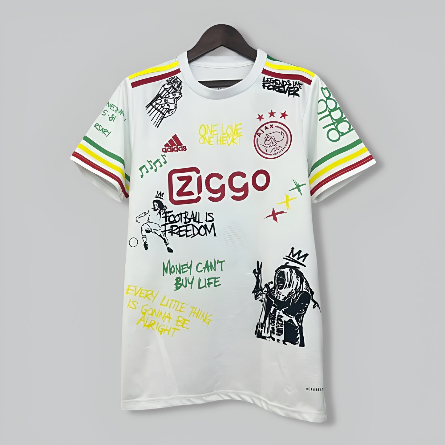 Ajax 25/26 x Bob Marley "White" Premium Kit