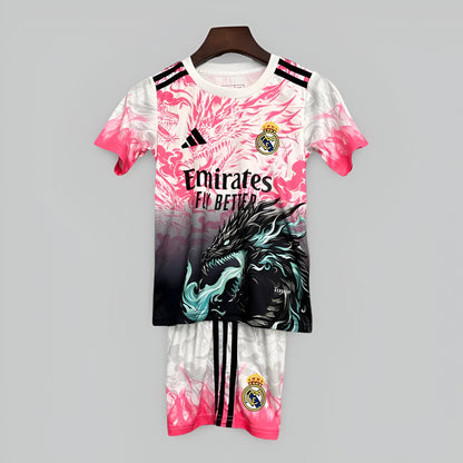 Real Madrid 25/26 "Shadow Dragon" Premium Kids Kit