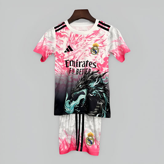 Real Madrid 25/26 "Shadow Dragon" Premium Kids Kit