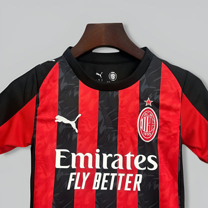 AC Milan 25/26 Home Kids Kit