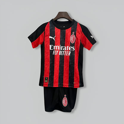 AC Milan 25/26 Home Kids Kit