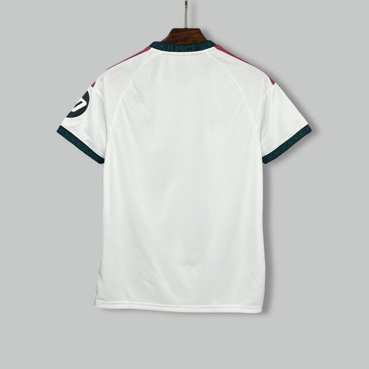 Real Madrid 26/27 home football jersey back view