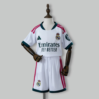 Real Madrid 26/27 home kids football kit