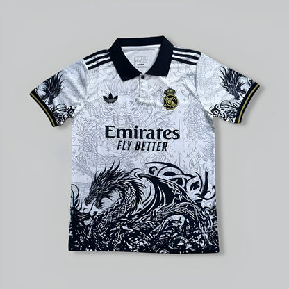 Real Madrid 25/26 "White Dragon" Premium Kit